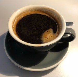 A cup of coffee