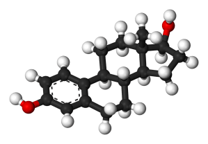 Estradiol molecule