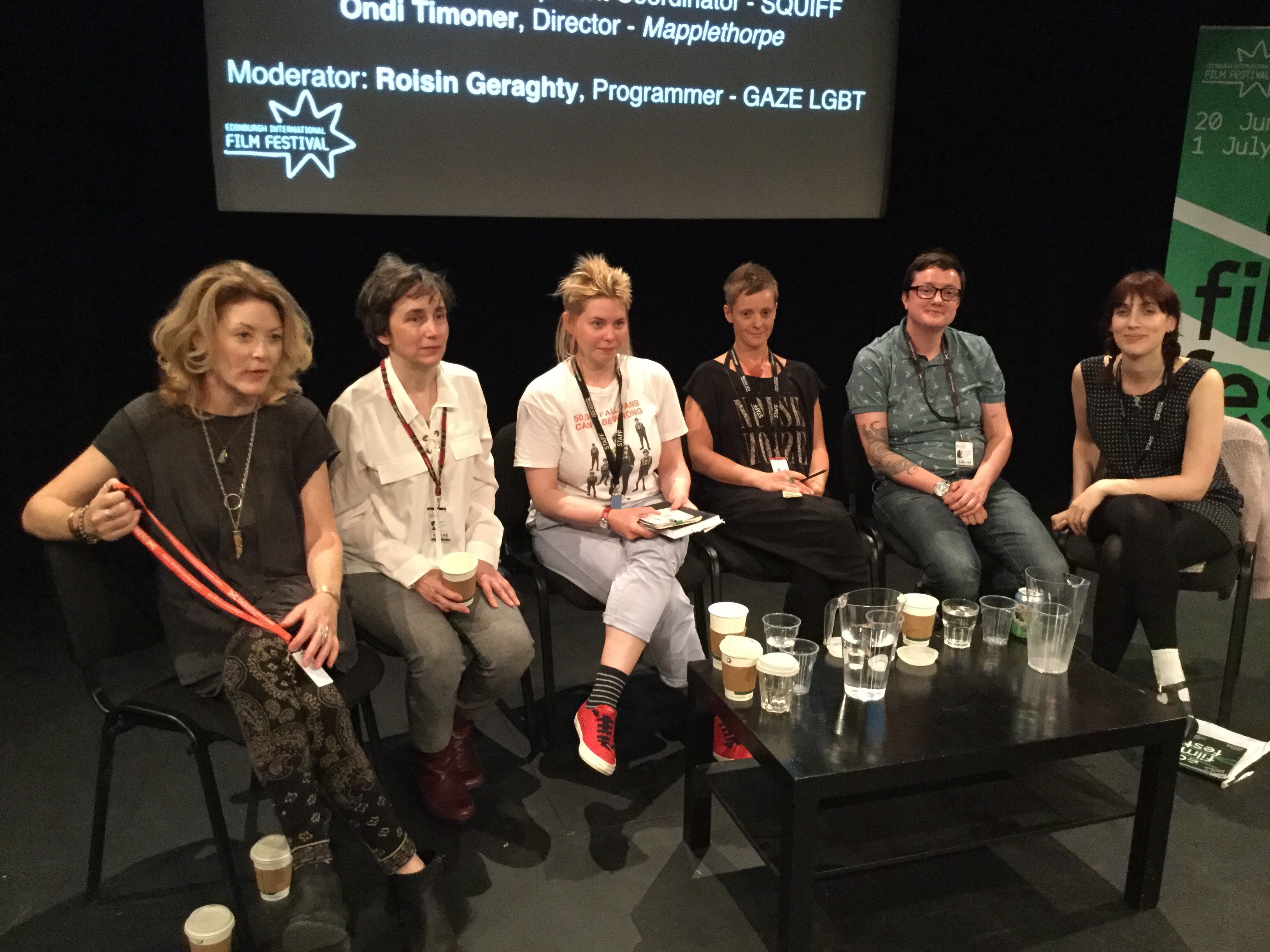 Panelists at EIFF diversity event