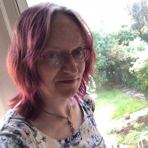 Anna at window